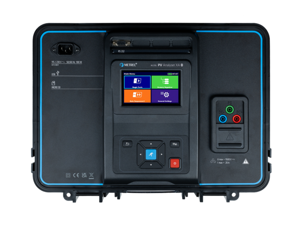 Metrel MI3116BF - Cat. 1 en 2 PV analyser 1500V, 40A