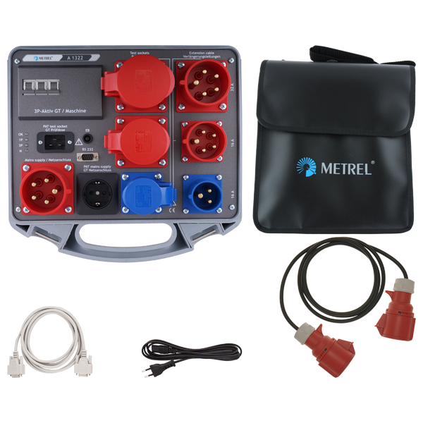 Metrel Meetadapters Driefasen adapterkoffer A1322