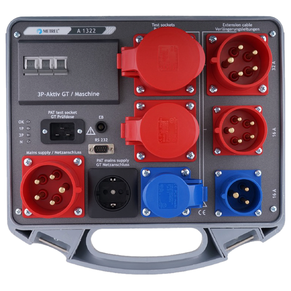 Metrel Meetadapters Driefasen adapterkoffer A1322