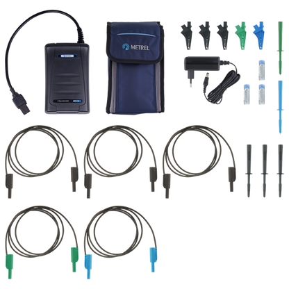 Metrel A1507 driefasenadapater voor installatietesters.